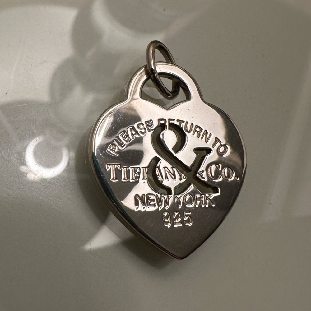 Large Tiffany Sterling Silver Ampersand Charm